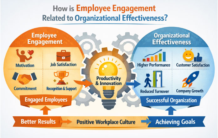 How is Employee Engagement Related to Organizational Effectiveness?