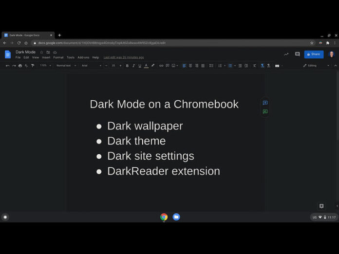 How to achieve (mostly) dark mode on a Chromebook: 4 tips
