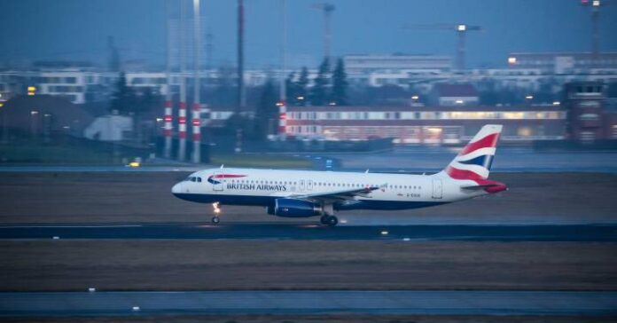 The UK is helping with a loan to British Airways
